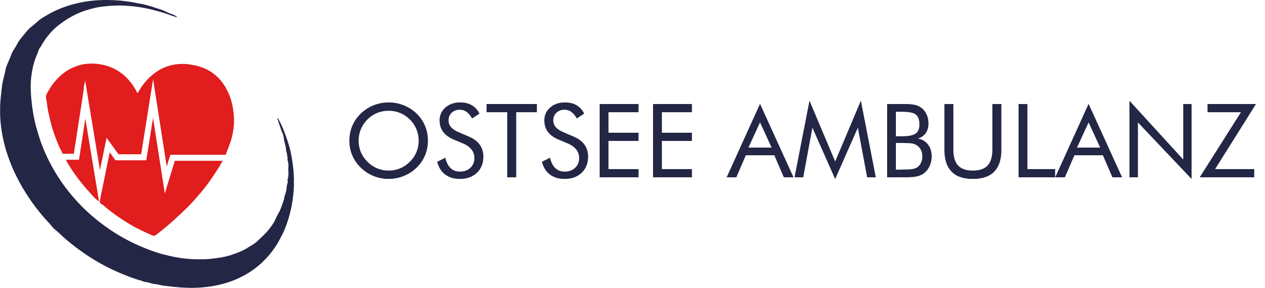 Ostsee Ambulanz Logo Horizontal ohne Slogan
